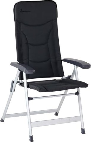 Isabella Loke High Back Campingsessel dark grey
