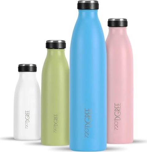 720°DGREE milkyBottle Trinkflasche 750ml sky blue