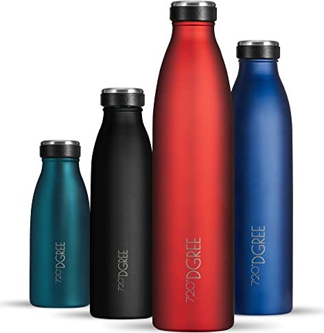 720°DGREE milkyBottle Trinkflasche 500ml imperial red