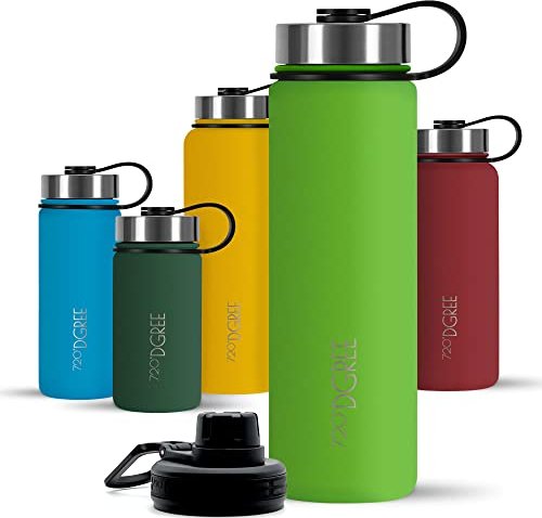 720°DGREE noLimit Steel Insulated Isolierflasche 710ml apple green