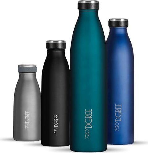 720°DGREE milkyBottle Trinkflasche 1l smaragd green