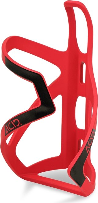 Cube Acid HPP Sidecage Flaschenhalter matt red'n'glossy black (93337)
