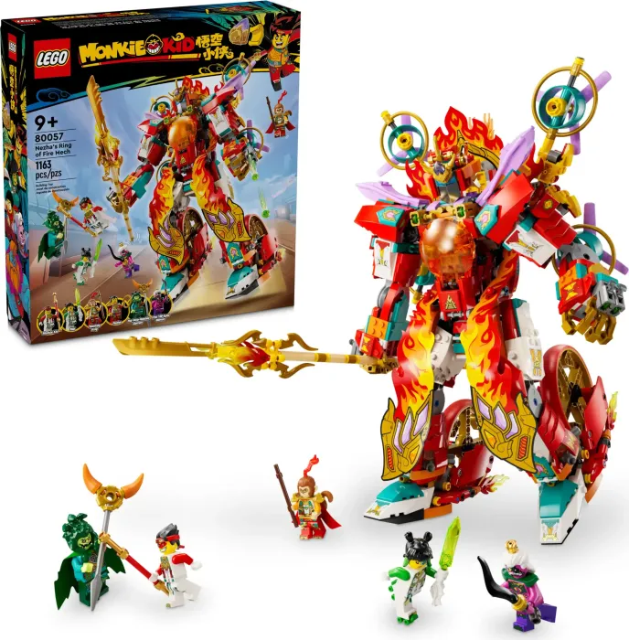 LEGO Monkie Kid - Nezhas Feuerring-Mech (80057)