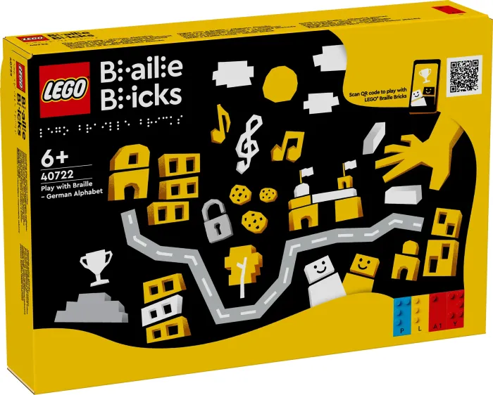 LEGO Spielspaß mit Braille - Deutsches Alphabet (40722)