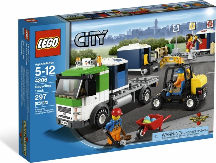 LEGO City Starke Fahrzeuge - Recycling-Truck (4206)