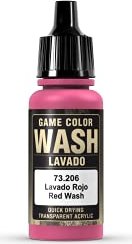 Vallejo Game Color rev.2 Wash red, 18ml (73.206)