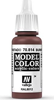 Vallejo Model Color rev.2 163 burnt red, 18ml (70.814)