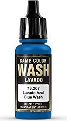 Vallejo Game Color rev.2 Wash blue, 18ml (73.207)
