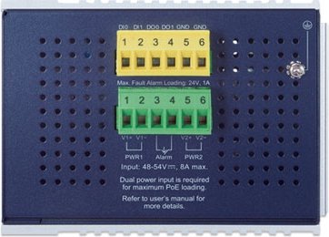 Planet IGS-20160HPT Industrial Railmount Gigabit Managed Switch, 18x RJ-45, 2x SFP, 360W PoE+, V4