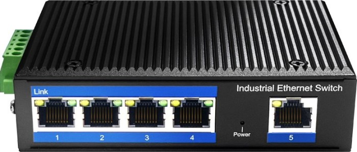 Cudy IG10 Industrial Railmount Gigabit Switch, 5x RJ-45 (IG1005)