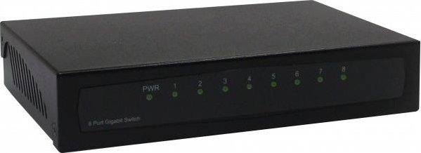 Dexlan Desktop Gigabit Switch, 8x RJ-45 (891008)