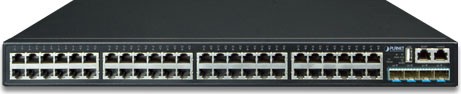 Planet SGS-6341 Rackmount Gigabit Managed Stack Switch, 48x RJ-45, 4x SFP+ (SGS-6341-48T4X)