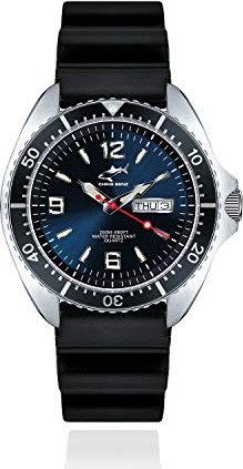 Chris Benz ONE Man 200m Taucheruhr tiefseeblau (CBO-B-KB-SW)