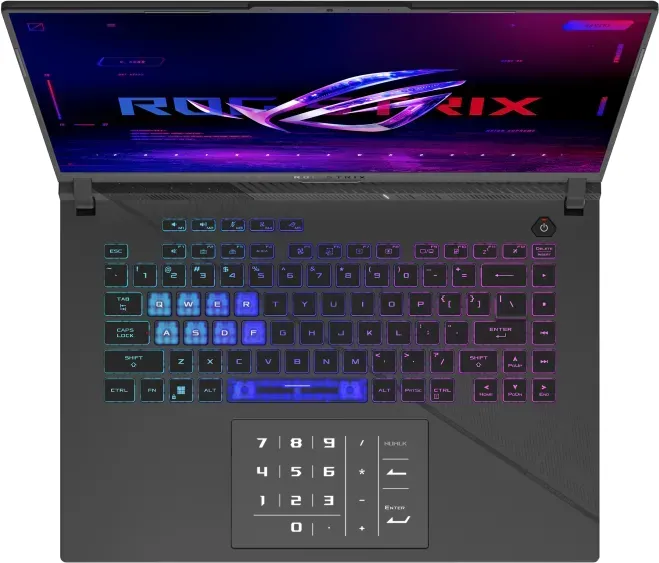ASUS ROG Strix G16 (2024) G614JZR-N4031W, Eclipse Gray, Core i9-14900HX, 32GB RAM, 1TB SSD, GeForce RTX 4080, DE (90NR0IC3-M001W0)