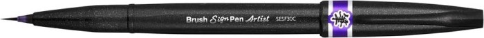 Pentel Brush Sign Pen Artist SESF30C violett (SESF30C-VX)