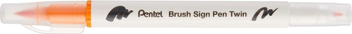 Pentel Brush Sign Pen Twin SESW30C ocker (SESW30C-T113E)