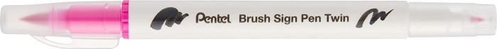 Pentel Brush Sign Pen Twin SESW30C rosa (SESW30C-T109E)