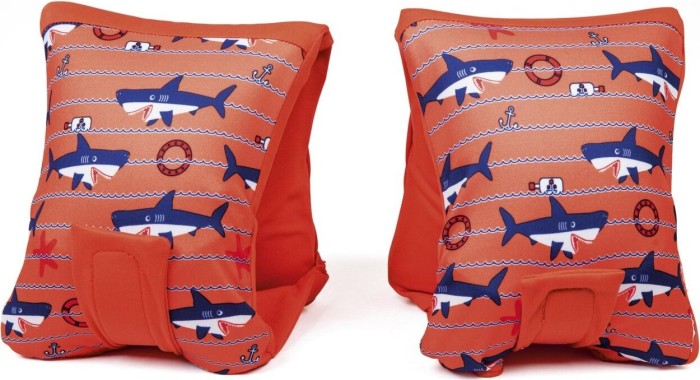 Bestway Swim Safe mit Textilbezug Hai 1-3 Jahre Schwimmflügel (32182)