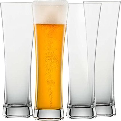 Schott Zwiesel Beer Basic Weizenbier Biergläser-Set, 4-tlg. (130005)