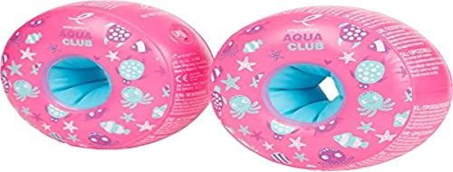TecnoPro Swim Wing Loops Schwimmhilfe rosa/türkis (303343)